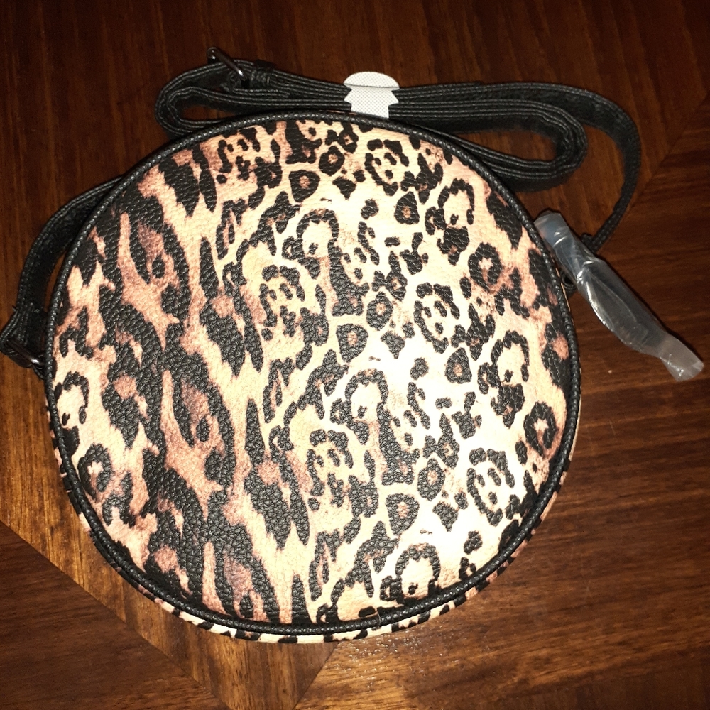 MIX NO.6 LEOPARD CANTEEN CROSSBODY